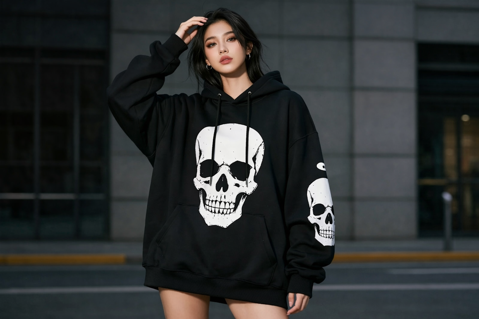 womens oversized sweatshirt