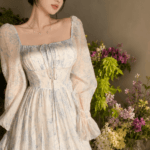 retro theme dress