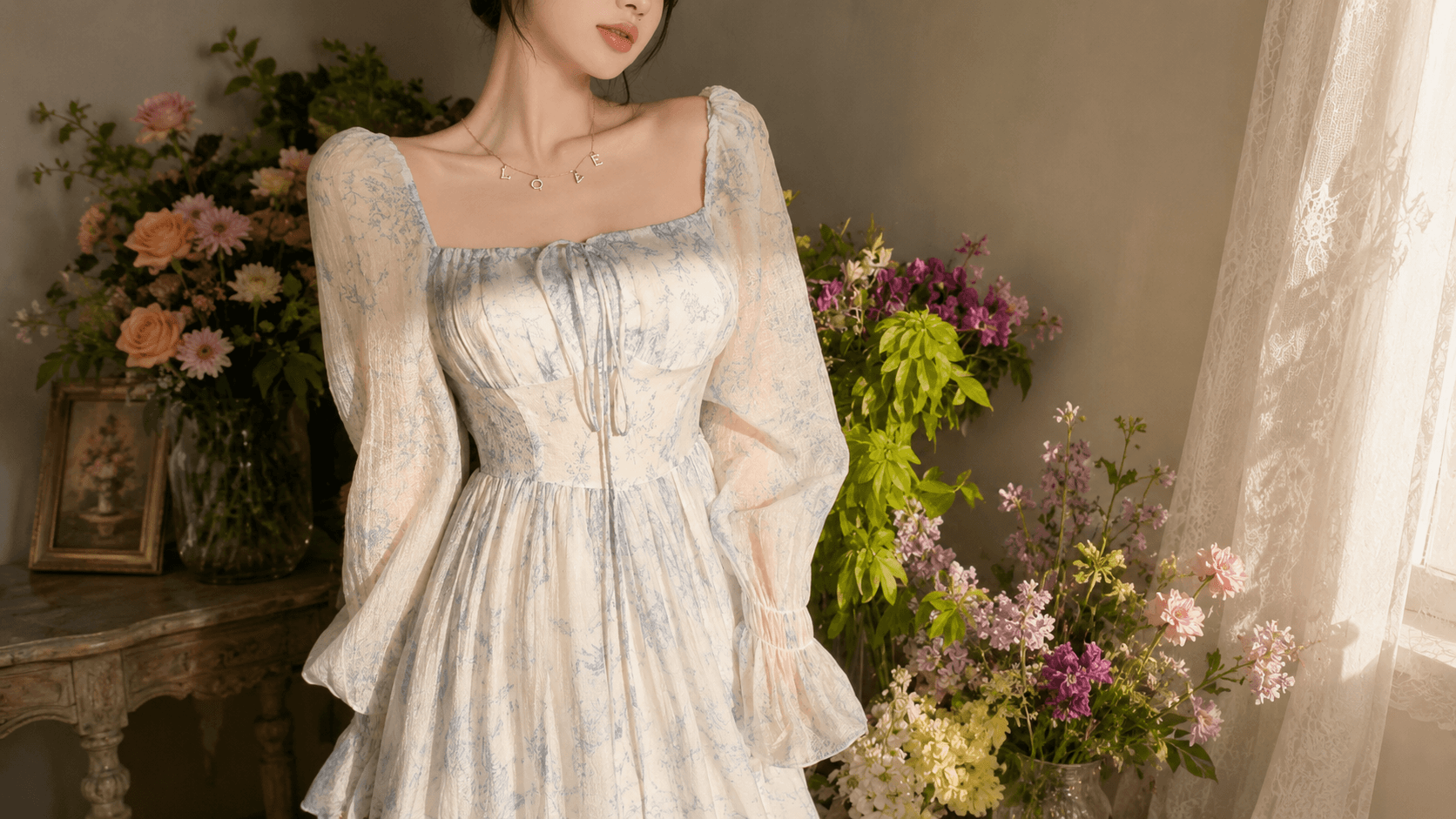 retro theme dress